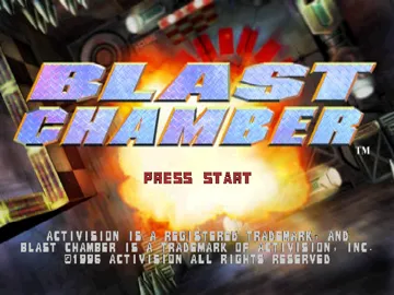 Blast Chamber (US) screen shot title